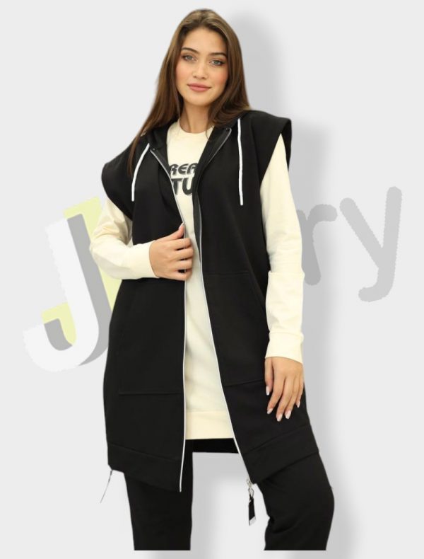 Elegantes Damen-Set aus drei Teilen: Midijacke 10000 – Bild 2