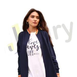 Elegantes Damen-Set aus drei Teilen mit Jacke 10288