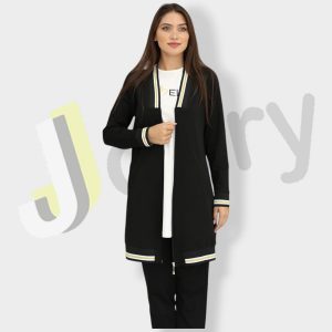 Elegantes Damen-Set aus drei Teilen aus Baumwolle 10315