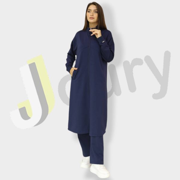 Zweiteiliges Damen-Set: Midijacke 10336 – Bild 4