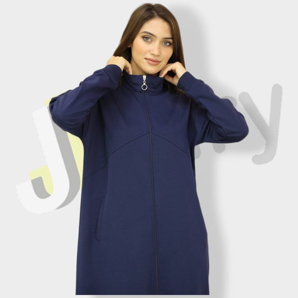Zweiteiliges Damen-Set: Midijacke 10336 – Bild 3