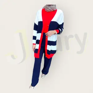 Dreiteiliges Strickset 3276