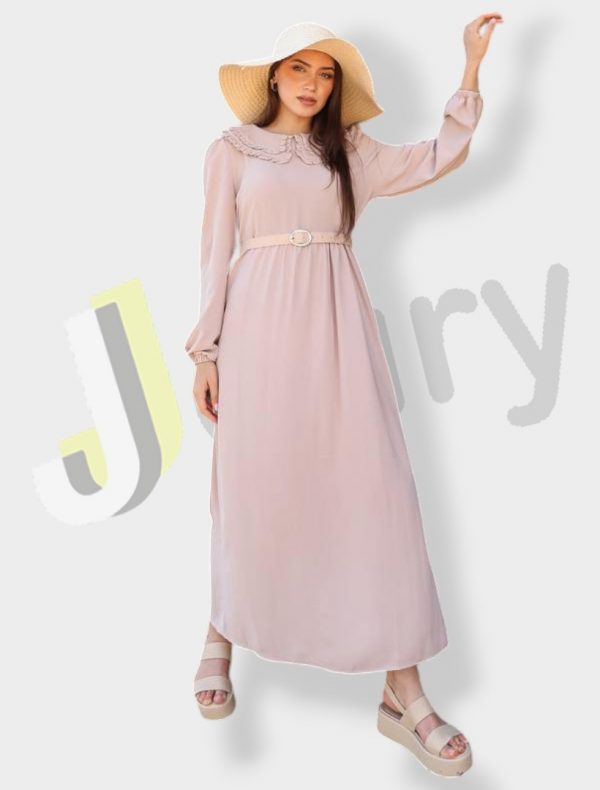 Langes Damenkleid 3656 – Bild 4