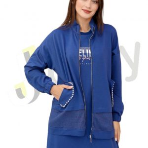 Zweiteiliges Damen-Set, langes Kleid 3668