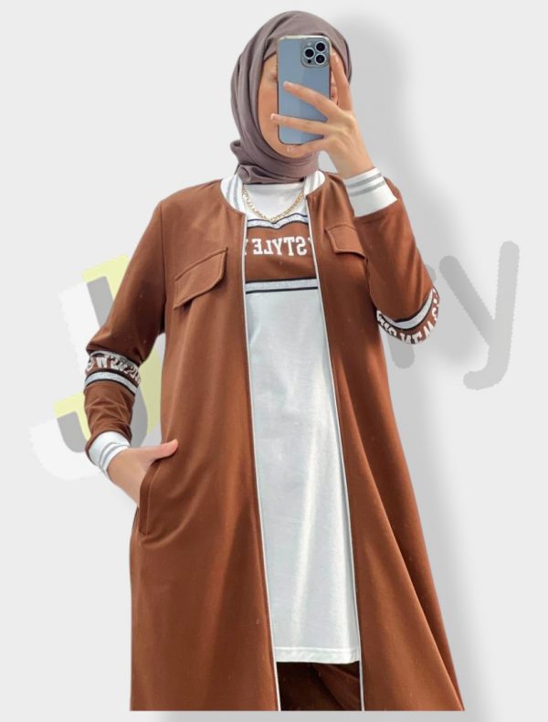 Elegantes Damen-Set aus drei Teilen 9835 – Bild 3