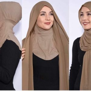 Ninja Bone Chiffon Schal 4002