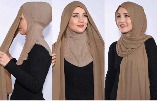 Ninja Bone Chiffon Schal 4002