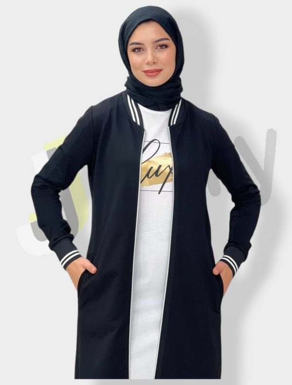 Damen-Pyjama-Set aus drei Teilen 9139 – Bild 3