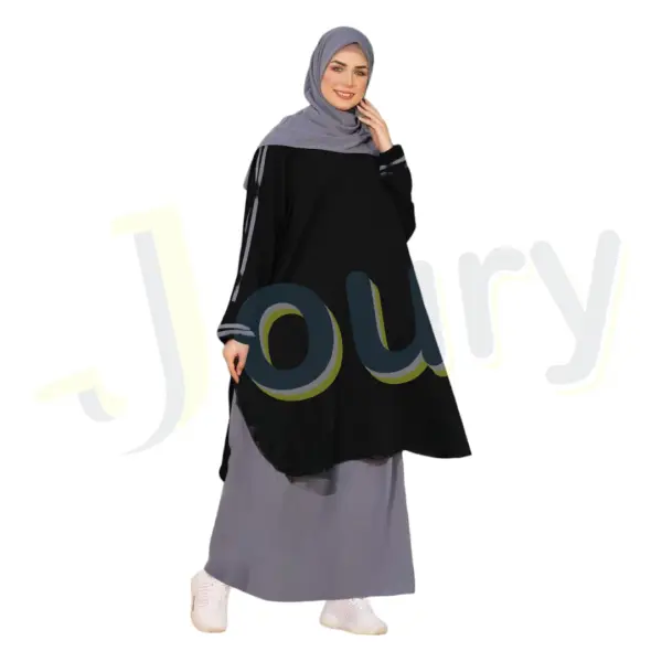 Modest Fashion Aerobin zwei Zeilen 7006 – Bild 3