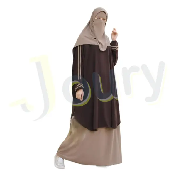 Modest Fashion Aerobin zwei Zeilen 7006 – Bild 5
