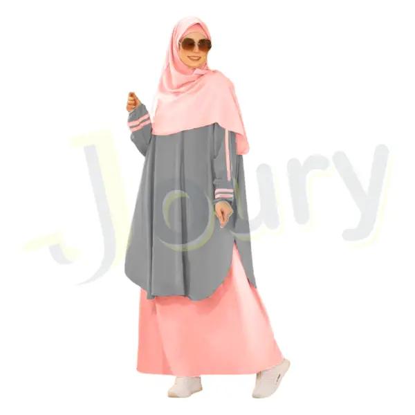 Modest Fashion Aerobin zwei Zeilen 7006 – Bild 7